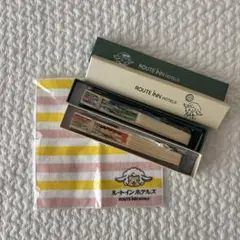 【未開封】ホテルルートイン 扇子2個とハンドタオルのセット