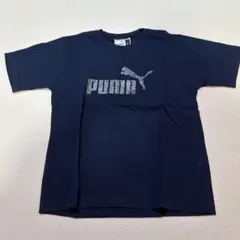 PUMA ネイビー Tシャツ Lサイズ グリッター
