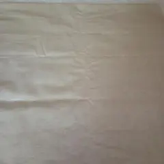 ベージュの無地コットン生地