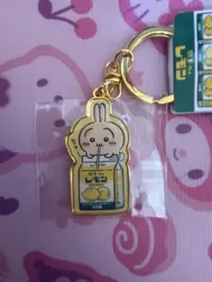 ちいかわ ダイカットキーホルダー うさぎ 栃木レモン レモン牛乳