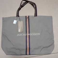 N.Jam キャンバスラージバッグ カーキ