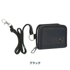 クツワ プーマ 2つ折りホックウォレット PM510 財布 二つ折 ブラック