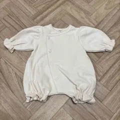 monbebe glory ロンパース　退院着　ニューボーン　新生児　クリーム色
