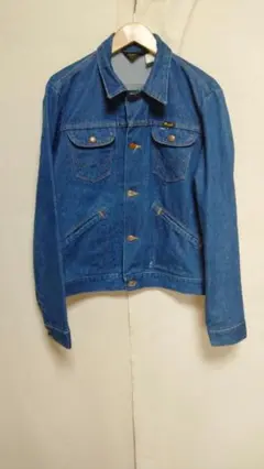 ビンテージ80年代ラングラーデニムGジャンMADE IN USA紺色正規品40L