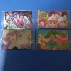マクロスフロンティアトレーディングカード 4枚セット