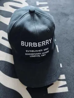 BURBERRY ブラックキャップ