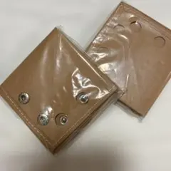 Sサイズ2枚 文房具収納グッズ 折りたたみ式防水 洗えるクラフト紙袋TOSSOW