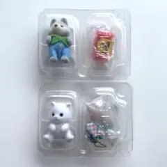 シルバニアファミリー くじ 赤ちゃん工作だいすきシリーズ ハスキー ペルシャネコ