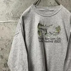 McKenzie River Lions Club 刺繍 フェスティバル ロンT