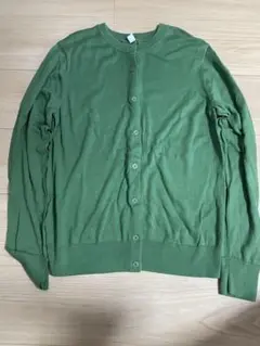 UNIQLO グリーン カーディガン L