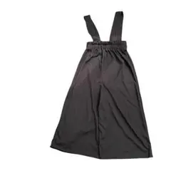 GRL グレイル サロペット オーバーオール ワイドパンツ 黒 M 美品