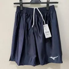 【新品未使用】ミズノ メンズ Mサイズ ハーフパンツ ネイビー