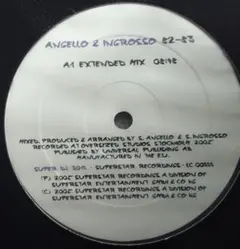 ANGELLO u0026 INGROSSO 「82-83」12インチレコード
