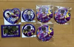 爆上戦隊ブンブンジャー　焔先斗　ブンバイオレット　缶バッジセット