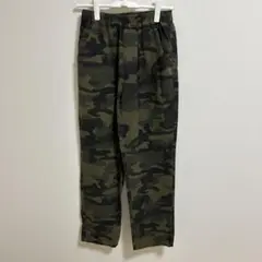 しまむら 迷彩柄ゴムウエストパンツ