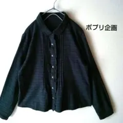 ポプリ ポプリ企画 ブラウス チェック ネル素材 起毛 日本製 コットン100
