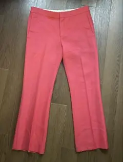 Chloé コーラルピンク スラックス 38