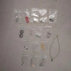 イミテーション　ピアス&ネックレス