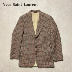 イタリア製 Yves Saint Laurentテーラードジャケットピュアウール