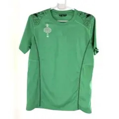 NEW SPORTS STYLE 鮮やかなグリーンTシャツMサイズ　メンズ