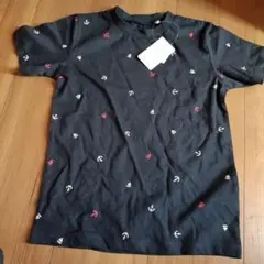 ELFINDOLL Tシャツ 120サイズ　ネイビー　西松屋　マリン