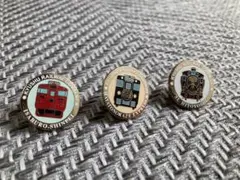 九州旅客鉄道　特急3種類ピンバッチ