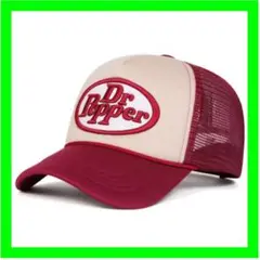⭐️即納⭐️Dr Pepper＊ドクターペッパー＊メッシュキャップ＊赤＊古着