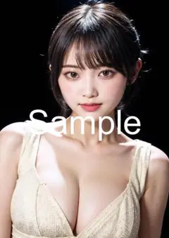 A4サイズアートポスター 1点もの 美女ポスター最高品質 D-S-４１