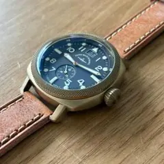 ZENO-WATCHブロンズ 裏蓋微キズあり 201-2-BR-CM 3