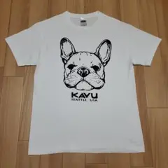 KAVU カブー Dog プリント Tシャツ