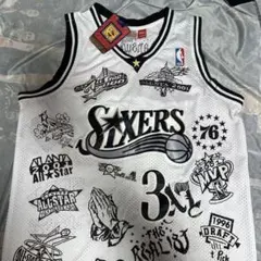 アレンアイバーソン NBA セブンティシクサーズ ユニフォーム ナゲッツ（XL