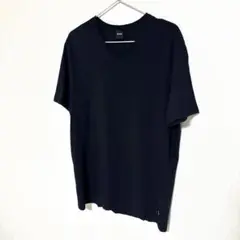 Lサイズ　HUGO BOSS ブラック Vネック Tシャツ