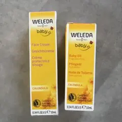 WELEDA カレンデュラ ベビーオイル & フェイスクリーム 10ml