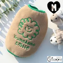 新品 M 袖なし フリース ベスト (茶色) 犬服 猫服 ペット服 秋 冬 防寒