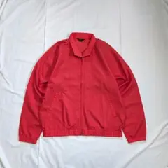 【vintage】80sラグランG‐9型ナイロンジャケット　レッド　一枚生地