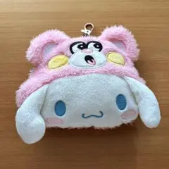 シナモン　フェイス　パスケース