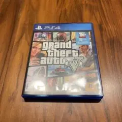 PS4ソフト　グランドセフトオートＶ　GTA5