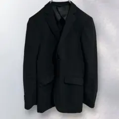 461》美品 ミスタージュンコ テーラードジャケット ウール 裏地ストライプ