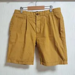 マスタード ショートパンツ