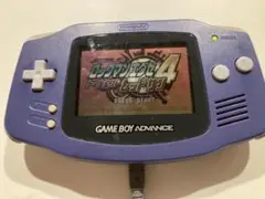 【動作確認済】ゲームボーイアドバンス本体　青 ブルー 充電器付き