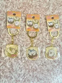 【即購入可】香港限定 ちいかわご当地キーホルダー Egg Waffles 3種