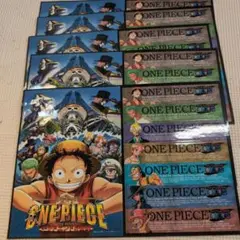 未使用　ONEPIECE　ムービーデッドエンドの冒険シール　全5枚 4yc