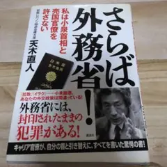 さらば外務省! : 私は小泉首相と売国官僚を許さない