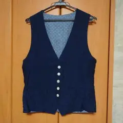 MENSBIGIリバーシブルベストsize2