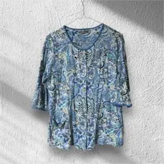 ペイズリー柄 Tシャツ