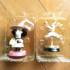 ナイトメアビフォアクリスマストイフル ミニサイズ首ふりマスコット　ゼロ　ショック
