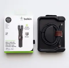 【国内正規品 動作確認済】Belkin USB-C Lightning ケーブル