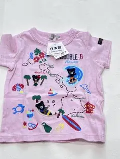 DOUBLE.B ハワイデザイン Tシャツ 70
