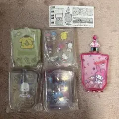 サンリオつめデコアクリルスタンド 新品4個セット と中古１つオマケ