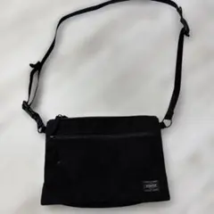 PORTER 黒 ナイロン サコッシュ